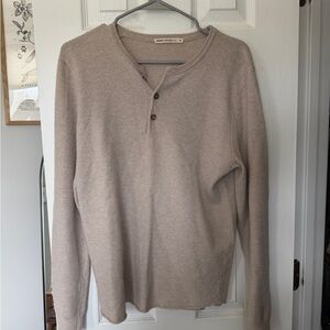 Marine Layer Men's Waffle Knit Henley